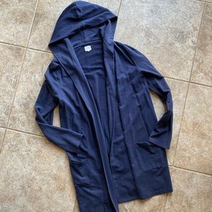 Banana republic navy blue open cardigan size S